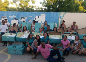 Gestantes de Santa Luz do Piauí recebem doação e treinamento de Ong